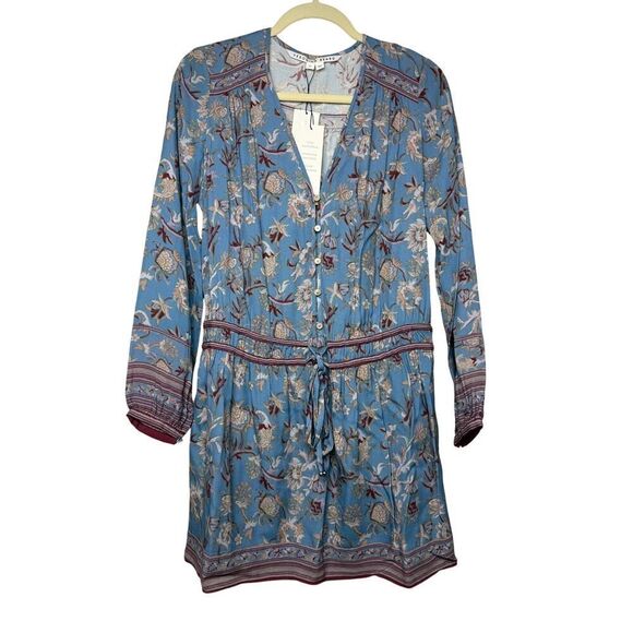 Veronica Beard Tiany in Cornflower Dress NWT Sz. 00 - Picture 4 of 6